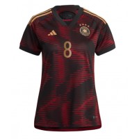 Tyskland Leon Goretzka #8 Fotballklær Bortedrakt Dame VM 2022 Kortermet